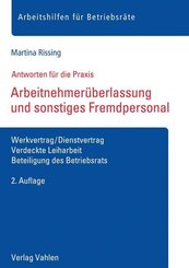 Arbeitnehmer&uuml;berlassung und sonstiges Fremdpersonal