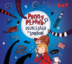 Penny Pepper - Teil 7: Diebesjagd in London,1 Audio-CD