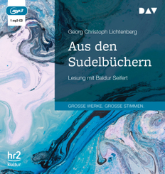 Aus den Sudelb&uuml;chern,1 Audio-CD, 1 MP3