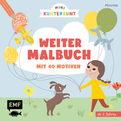 Mini Kunterbunt -&nbsp;Mein erstes Weitermalbuch f&uuml;r Kinder ab 2 Jahren