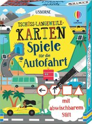 Tsch&uuml;ss-Langeweile-Karten: Spiele f&uuml;r die Autofahrt