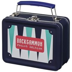 Backgammon - Pocket Edition (Spiel in Metallkoffer)