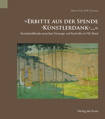 "Erbitte aus der Spende 'K&uuml;nstlerdank' ..."