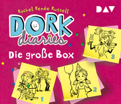 DORK Diaries - Die gro&szlig;e Box (Teil 1-3),6 Audio-CD