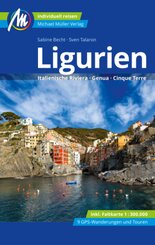 Ligurien Reisef&uuml;hrer Michael M&uuml;ller Verlag, m. 1 Karte
