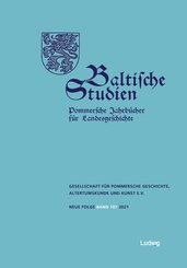 Baltische Studien, Pommersche Jahrb&uuml;cher f&uuml;r Landesgeschichte. Band 107 NF