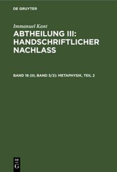 Metaphysik, Teil 2
