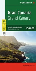 freytag & berndt Stra&szlig;enkarte Gran Canaria 1:50.000