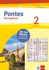 Pontes 2 Gesamtband (ab 2020) - &Uuml;bungsblock zum Schulbuch 2. Lernjahr