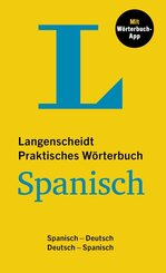 Langenscheidt Praktisches W&ouml;rterbuch Spanisch, m.  Buch, m.  Online-Zugang