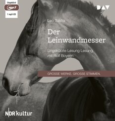 Der Leinwandmesser,1 Audio-CD, 1 MP3