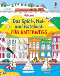 Das Spiel-, Mal- und Ratebuch f&uuml;r unterwegs
