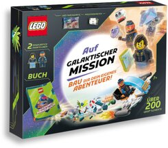 LEGO&reg; Auf galaktischer Mission - Box mit &uuml;ber 200 LEGO&reg; Elemente, 2 Minifiguren & Weltraumkarte