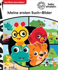 Baby Einstein - Meine ersten Such-Bilder - Verr&uuml;ckte Such-Bilder, gro&szlig; - Wimmelbuch f&uuml;r Kinder ab 18 Monaten - Pappbilderbuch mit wattiertem Umschlag