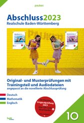 Abschluss 2023 - Realschulpr&uuml;fung Baden-W&uuml;rttemberg - Aufgabenband