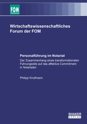 Personalf&uuml;hrung im Notariat