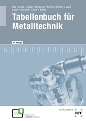 Tabellenbuch f&uuml;r Metalltechnik