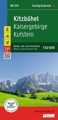 freytag & berndt Wanderkarte WK 301 Kitzb&uuml;hel, Kaisergebirge - Kufstein 1:50.000