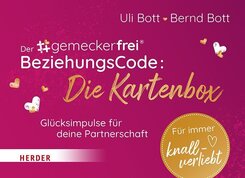 Der #gemeckerfrei&reg; BeziehungsCode: Gl&uuml;ckskarten f&uuml;r deine Partnerschaft