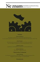 NeZnam - Zeitschrift f&uuml;r Anarchismusforschung