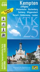 ATK25-Q06 Kempten (Allg&auml;u) (Amtliche Topographische Karte 1:25000)
