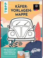 VW Vorlagenmappe "K&auml;fer". Die offizielle kreative Vorlagensammlung mit dem kultigen VW-K&auml;fer
