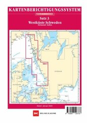 Berichtigung Sportbootkarten Satz 3: Westk&uuml;ste Schweden (Ausgabe 2023)