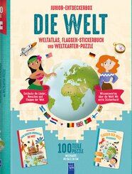 Junior-Entdeckerbox - Die Welt, m. 1 Beilage, 2 Teile