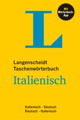 Langenscheidt Taschenw&ouml;rterbuch Italienisch, m.  Buch, m.  Online-Zugang