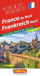 Hallwag Strassenkarte Frankreich Nord 1:600.000