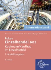 Einzelhandel 2025, 1. Ausbildungsjahr