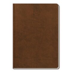 Tr&ouml;tsch Adressbuch Soft Touch A5 Braun