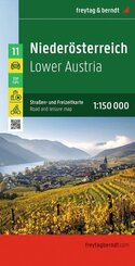freytag & berndt Stra&szlig;enkarte Nieder&ouml;sterreich 1:150.000