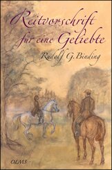 Reitvorschrift f&uuml;r eine Geliebte