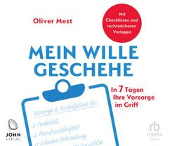 Mein Wille geschehe,Audio-CD, MP3