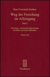 Weg der Forschung im Alleingang