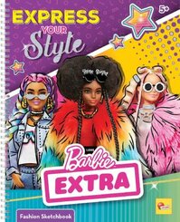 Barbie Sketch Book Express Your Style (In Display of 8 PCS)