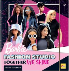 Barbie Sketch Book Together We Shine - Fashion Studio (In Display of 6 PCS)
