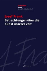 Betrachtungen &uuml;ber die Kunst unserer Zeit