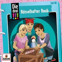 Die drei !!! 86 - R&auml;tselhafter Raub,1 Audio-CD