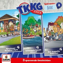 TKKG Junior - Sp&uuml;rnasenbox,3 Audio-CDs