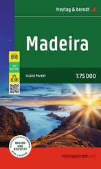 freytag & berndt Stra&szlig;enkarte Madeira 1:75.000