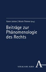 Beitr&auml;ge zur Ph&auml;nomenologie des Rechts