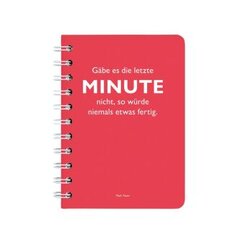 Ringbuch A6 Twain, Minute rot