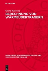 Berechnung von W&auml;rme&uuml;bertragern