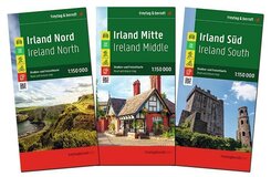 freytag & berndt Stra&szlig;enkarte Irland Set 1:150.000