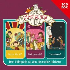 Schule der magischen Tiere - 3-CD H&ouml;rspielbox.Box.3,3 Audio-CD
