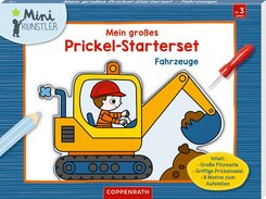 Mein gro&szlig;es Prickel-Starterset: Fahrzeuge