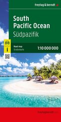 freytag & berndt Stra&szlig;enkarte S&uuml;dpazifik 1:10 Mio.