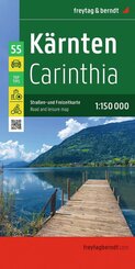 freytag & berndt Stra&szlig;enkarte K&auml;rnten 1:150.000